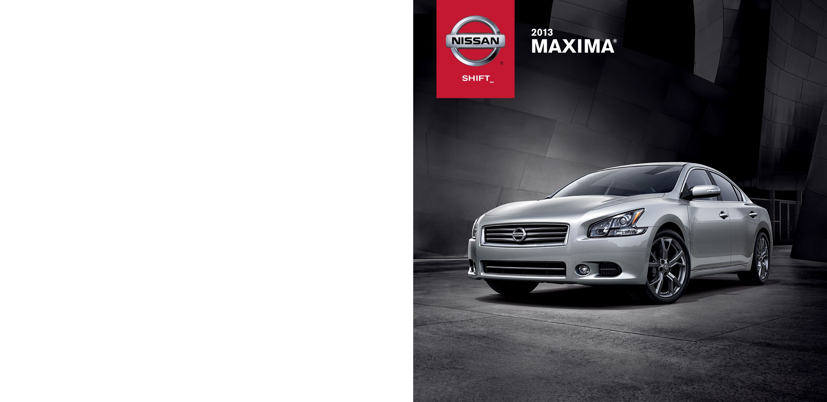2013 Nissan Maxima Brochure